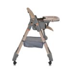 LINDO multifunkciós etetőszék kiegészítőkkel (előke, kanál, villa) BÉZS