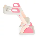 MURRAY lépcsős WC szűkítő 2 lépcsővel, fogantyúval PINK